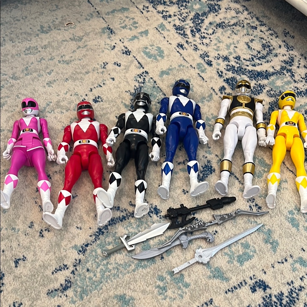 Power Rangers Action Figure Set - Multicolor